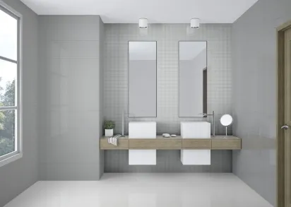 Плитка Rev. DECO SILEXTILE NEGRO LAP. RECT. 25x75