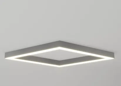 Подвесной светодиодный светильник Siled Romb-Prof 7370388