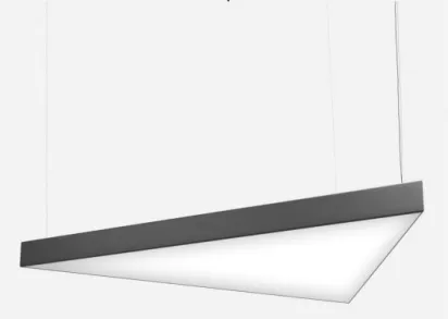 Подвесной светодиодный светильник Siled Trigon 7371281