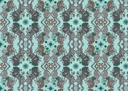 Обои Clarke & Clarke Wilderie W0113-01