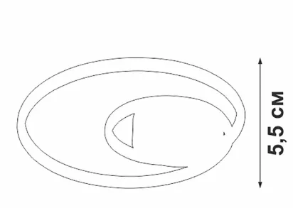 Потолочный светильник Vitaluce V3969-1/1PL
