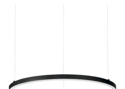 Подвесной светодиодный светильник Ideal Lux Oracle Slim D50 Nero 229492