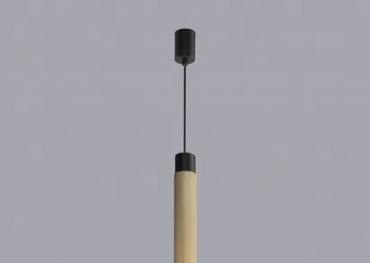 Подвесной светильник iLedex Delta 2366-1 BK+BR