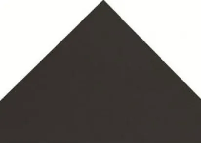 Керамогранит M6312 Треугольник черный 50х36х36