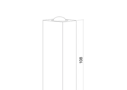 Настенный светодиодный светильник Elektrostandard Petite LED 40110/LED черный a056599
