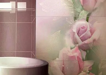 Плитка 09-03-41-356-0 Розовый свет-1 40х25