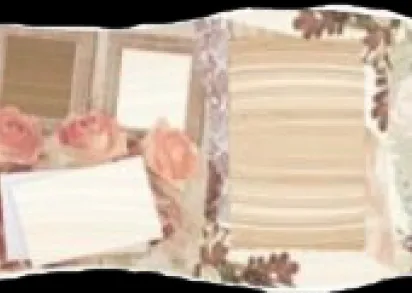 Плитка Siroco Roses Crema Decor 20x60