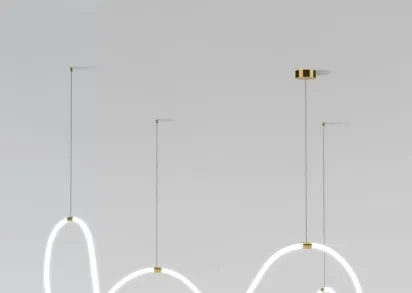 Подвесной светодиодный светильник Eurosvet 90288/1 латунь