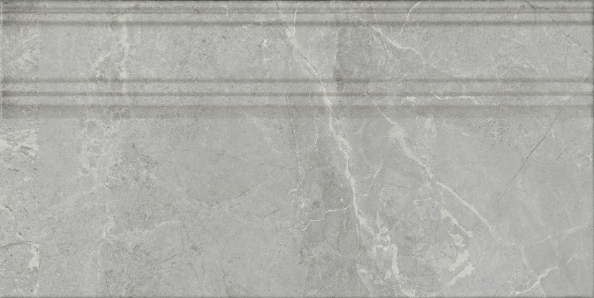 Плитка FME026R Плинтус Риальто дымчатый глянцевый обрезной 20x40x1,6